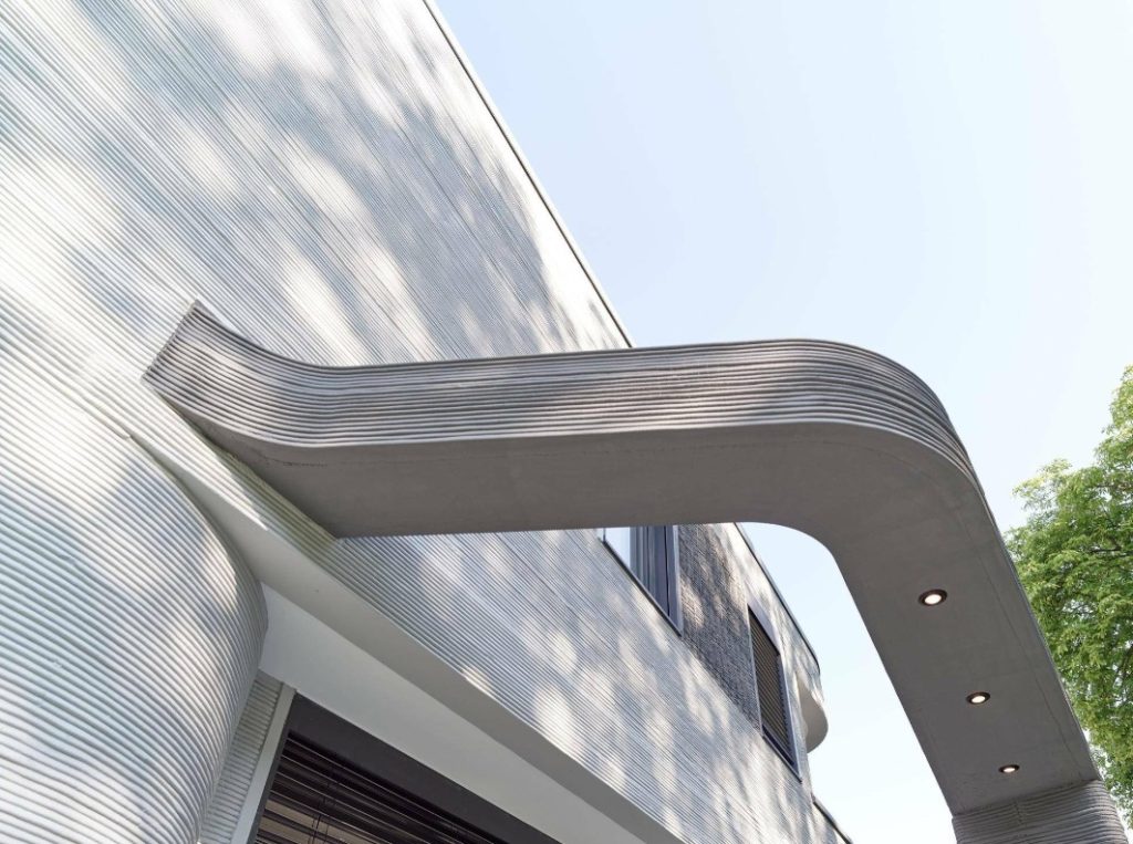 Beckum, Deutschland – Erstes 3D-gedrucktes Einfamilienhaus