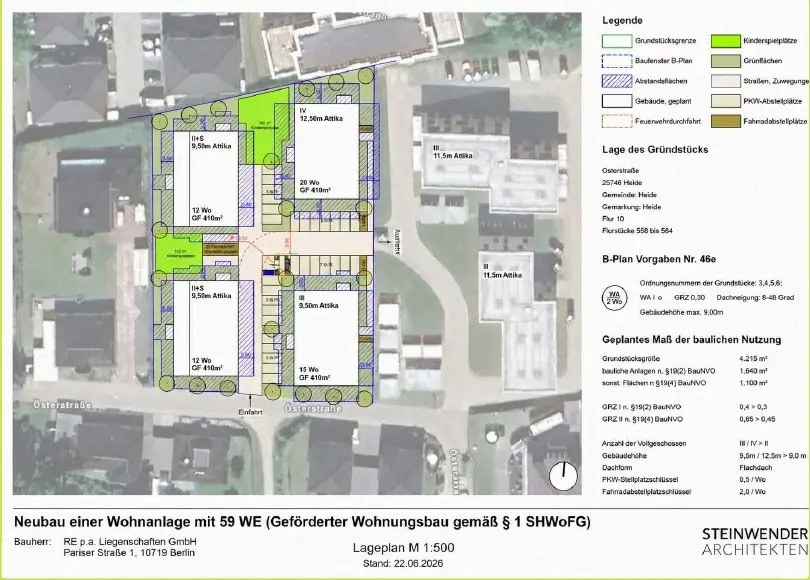 Wohnungsbauprojekt Österstraße in Heide
