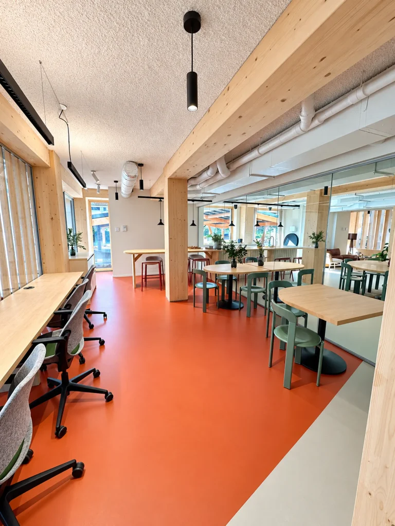 Shared workspaces – The Urban Woods Delft
